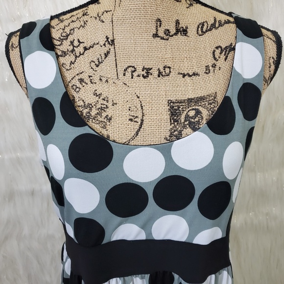 🔥 DONATING SOON Rue 21 polka dot dress - Picture 2 of 6
